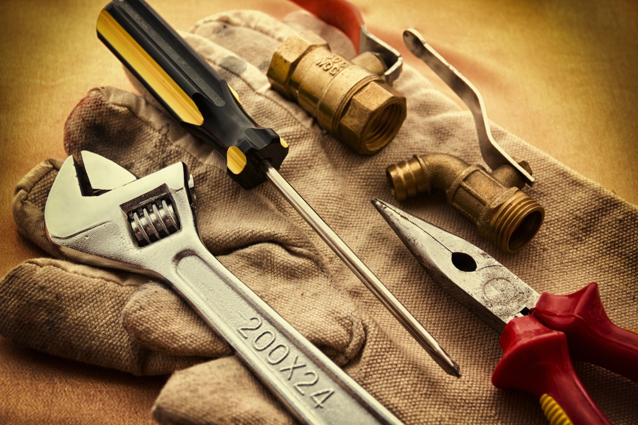 Tools on cloth